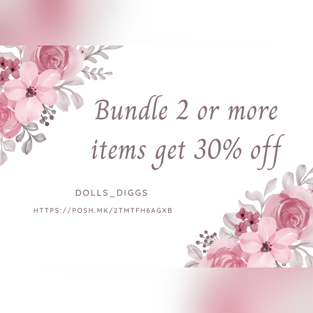 Bundle 2 or more items from my closet, get 30% off!!